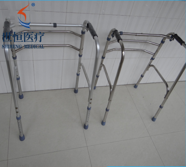 adjustable stainless steel walker