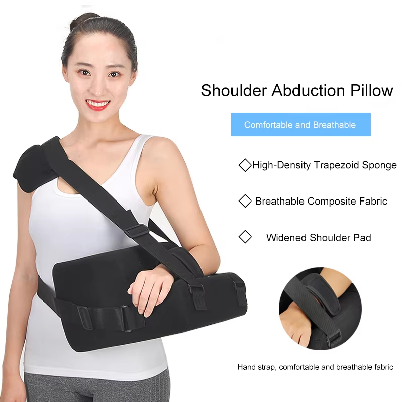 Shoulder joint abduction fixation brace